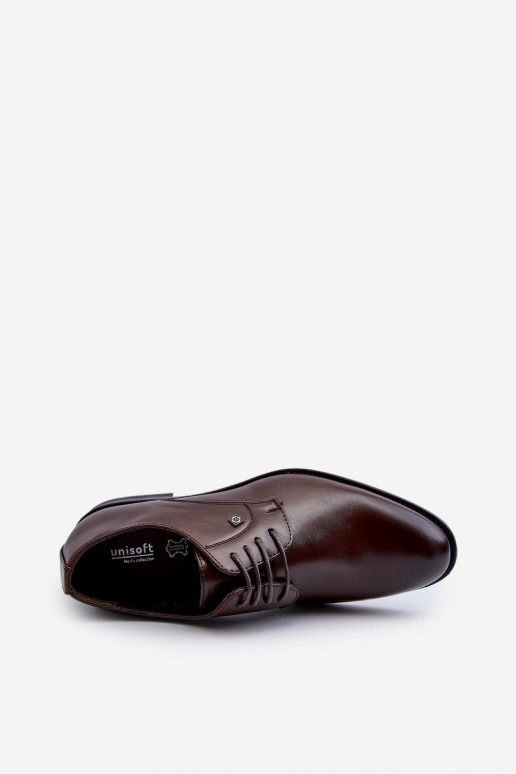Meeste elegantse stiili kingad pruunid Jenavee
