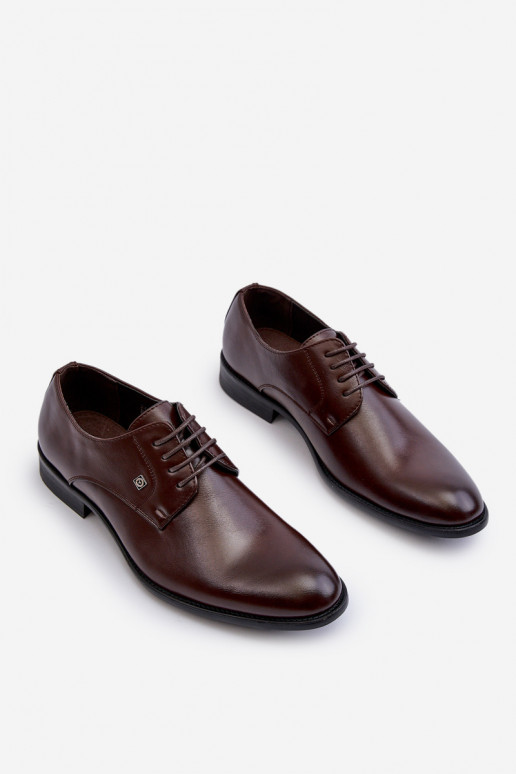 Meeste elegantse stiili kingad pruunid Jenavee