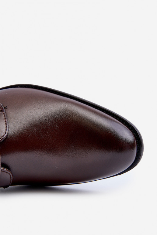 Meeste elegantse stiili kingad pruunid Jenavee