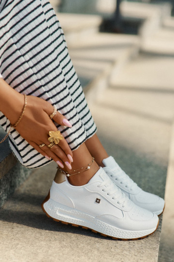 Valgus spordijalatsid Pealiste omad Big Star RR274629 HI-POLY SYSTEM valget värvi