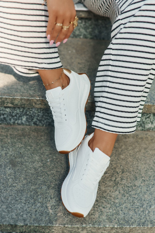 Valgus spordijalatsid Pealiste omad Big Star RR274629 HI-POLY SYSTEM valget värvi