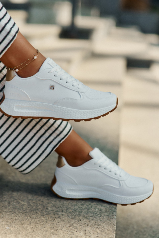 Valgus spordijalatsid Pealiste omad Big Star RR274629 HI-POLY SYSTEM valget värvi