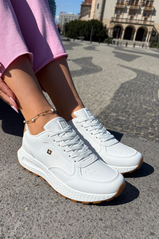 Valgus spordijalatsid Pealiste omad Big Star RR274629 HI-POLY SYSTEM valget värvi