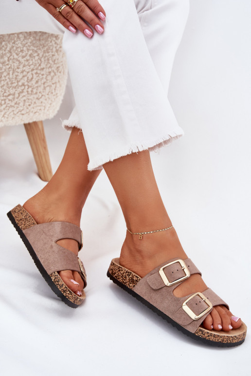 naiste plätudEco Suedeu Kuldset värvi pannaldega beeži värvi Vorella