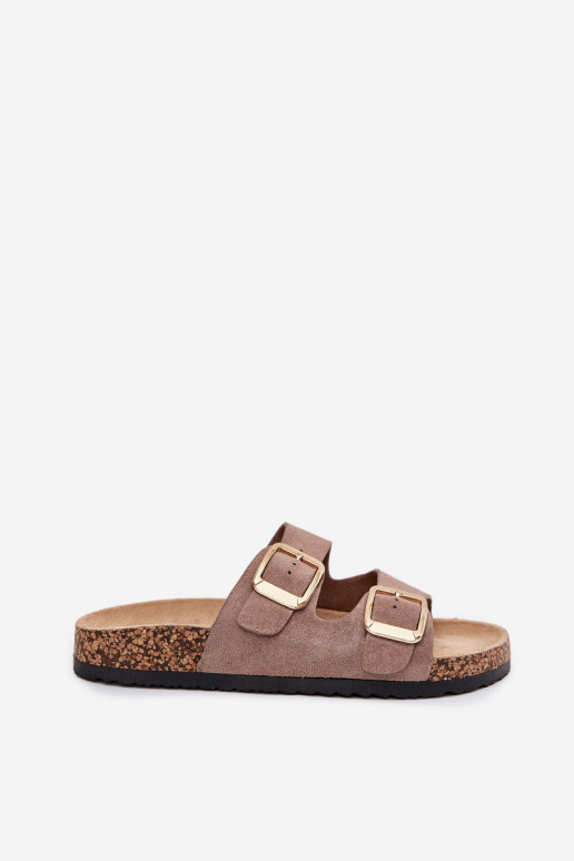 naiste plätudEco Suedeu Kuldset värvi pannaldega beeži värvi Vorella