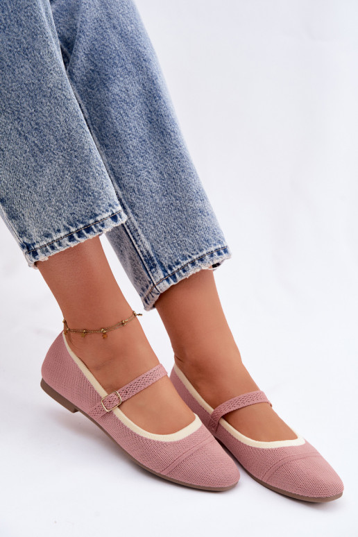 sileda tallaga BaleriinadVõrkgo Sellel onterjalu Tumeroosad värvi Zelisa