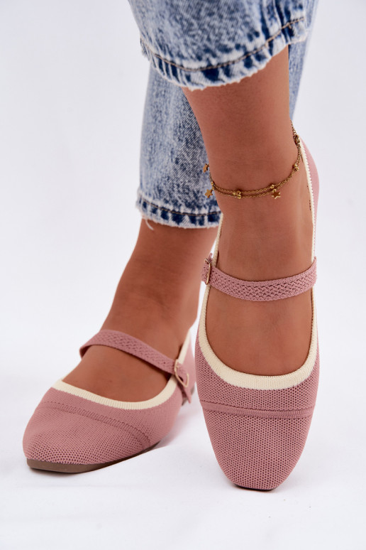 sileda tallaga BaleriinadVõrkgo Sellel onterjalu Tumeroosad värvi Zelisa