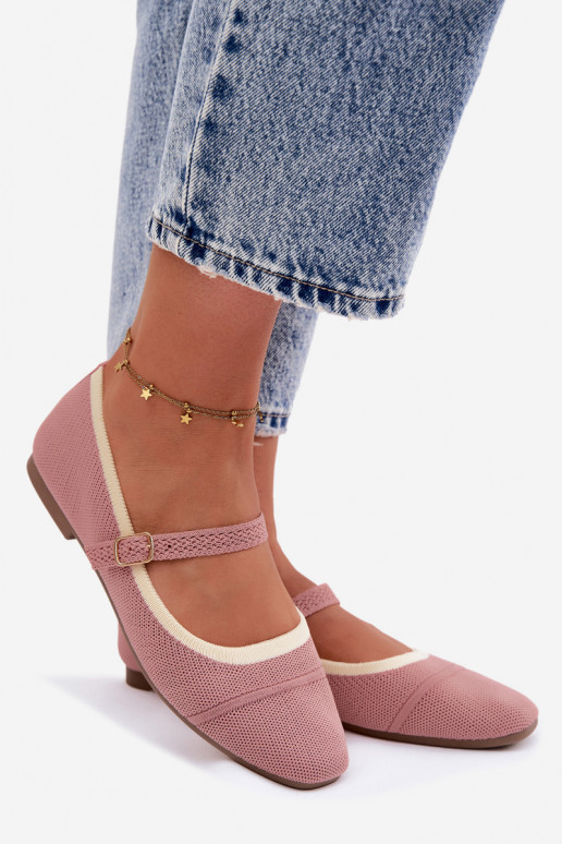 sileda tallaga BaleriinadVõrkgo Sellel onterjalu Tumeroosad värvi Zelisa