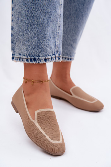 Mokassiinid sileda tallaga pruunid värvi Selisa