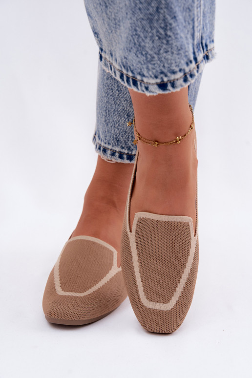 Mokassiinid sileda tallaga pruunid värvi Selisa