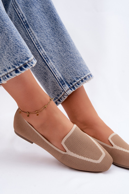 Mokassiinid sileda tallaga pruunid värvi Selisa