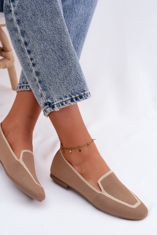 Mokassiinid sileda tallaga pruunid värvi Selisa