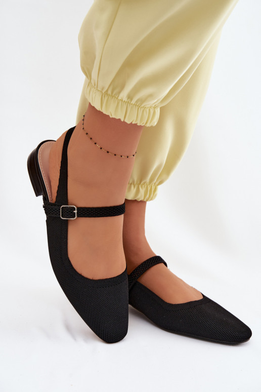 Riidest sandaalid Baleriinad Pealiste omad rihmadega msuud Selrene