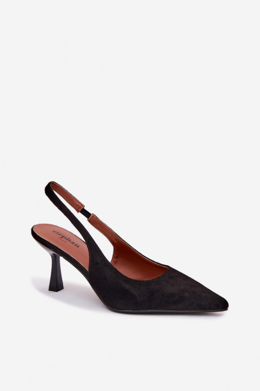 Pealistesandaalid kõrge jämeda kontsagaImitacji seemisnakhsedu msuud Saria