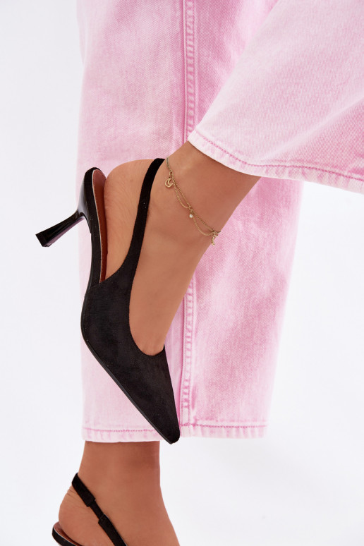 Pealistesandaalid kõrge jämeda kontsagaImitacji seemisnakhsedu msuud Saria