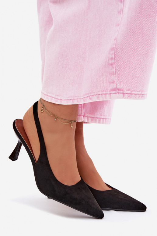 Pealistesandaalid kõrge jämeda kontsagaImitacji seemisnakhsedu msuud Saria