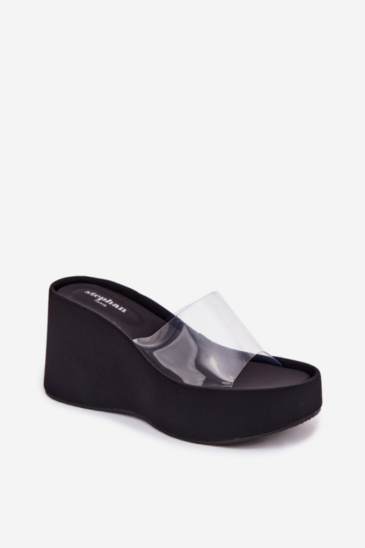 naiste plätud platvormigaTransparentnym Triibudem msuud Zolretia