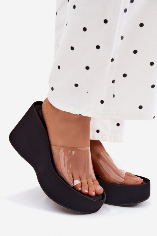 naiste plätud platvormigaTransparentnym Triibudem msuud Zolretia