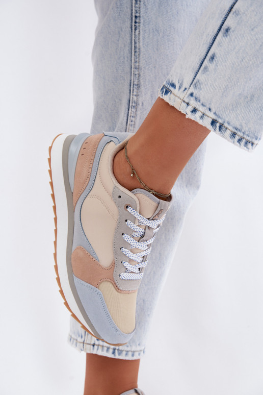 seemisnakhsed Sneakers tüüpi jalanõud Pealiste omad McArthur MA2512IN Sinist värvi