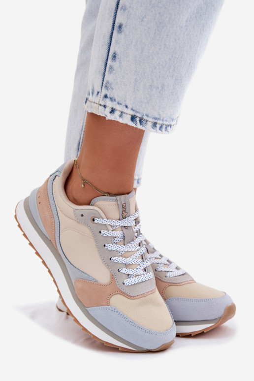 seemisnakhsed Sneakers tüüpi jalanõud Pealiste omad McArthur MA2512IN Sinist värvi