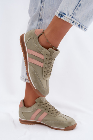 seemisnakhsed Sneakers tüüpi jalanõud spordijalatsid Pealiste omad McArthur MA258IN Rohelist värvi