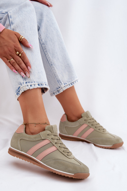 seemisnakhsed Sneakers tüüpi jalanõud spordijalatsid Pealiste omad McArthur MA258IN Rohelist värvi