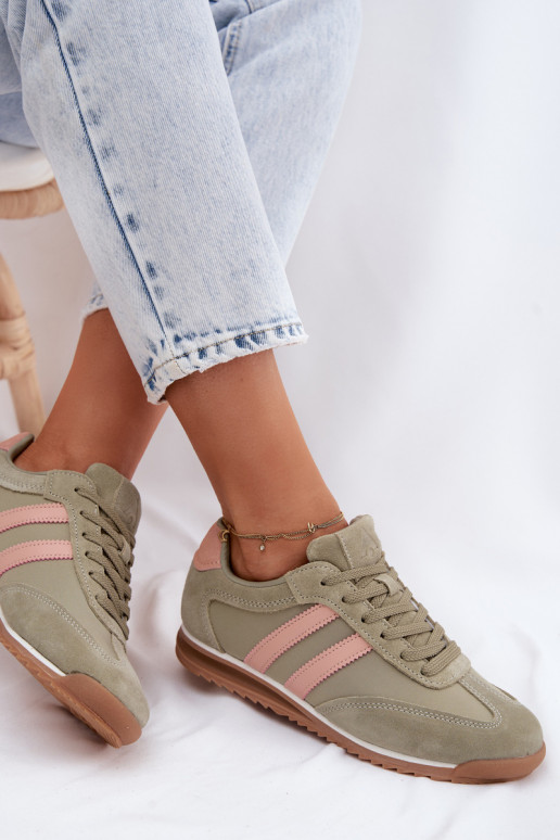 seemisnakhsed Sneakers tüüpi jalanõud spordijalatsid Pealiste omad McArthur MA258IN Rohelist värvi