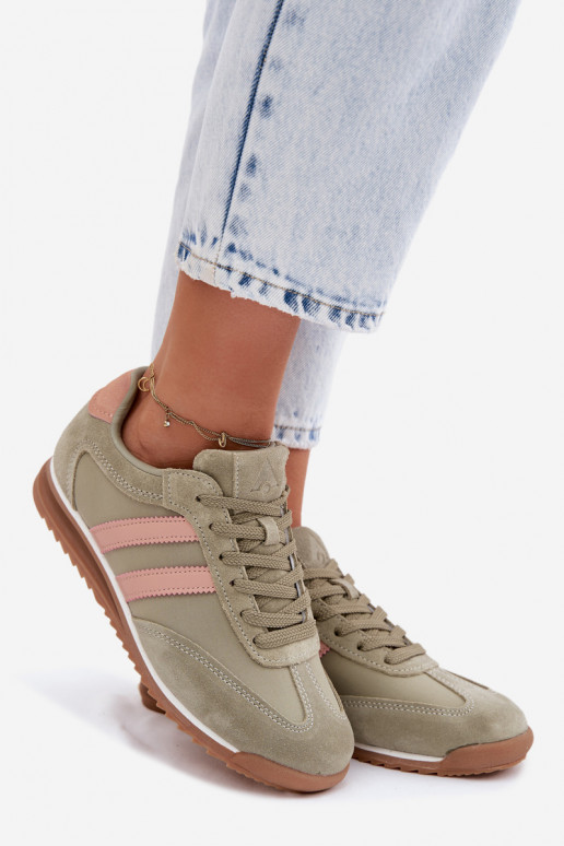 seemisnakhsed Sneakers tüüpi jalanõud spordijalatsid Pealiste omad McArthur MA258IN Rohelist värvi