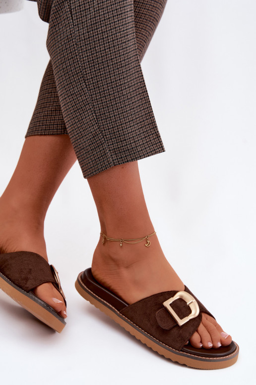 naiste plätud Kuldse pandlaga Czekoladosissee Elviane