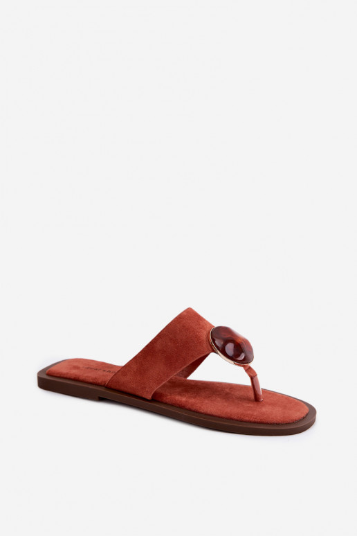Koori lamed sussid faux suede ornamentidega Selvessa