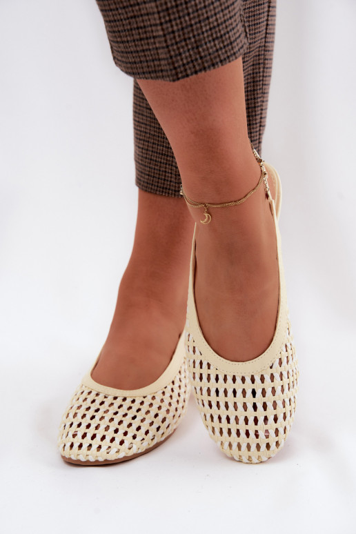 Pealistesandaalid Braidist Kollased Selviora