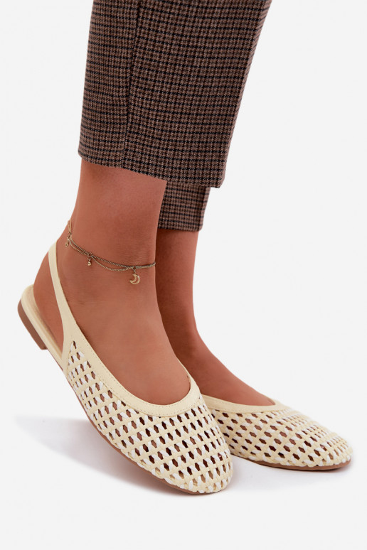 Pealistesandaalid Braidist Kollased Selviora