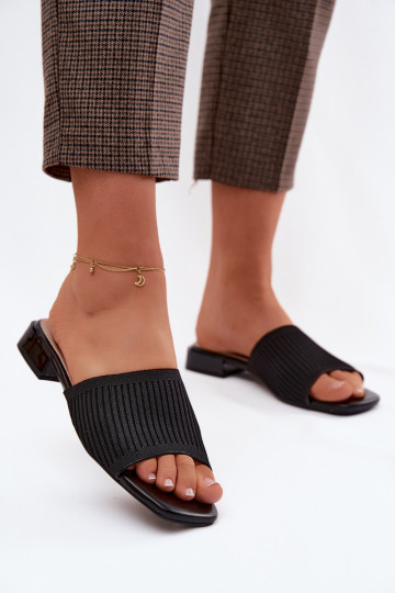 Mustad naiste sussid laia kontsaga Belissea 2
