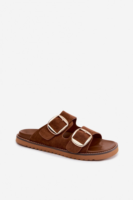 naiste plätudImitacji seemisnakhsedu Kuldset värvi pannaldega pruunid värvi Averia