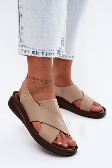 Zazoo 40392 Pealistesandaalid Pealiste omad Cappuccino 2