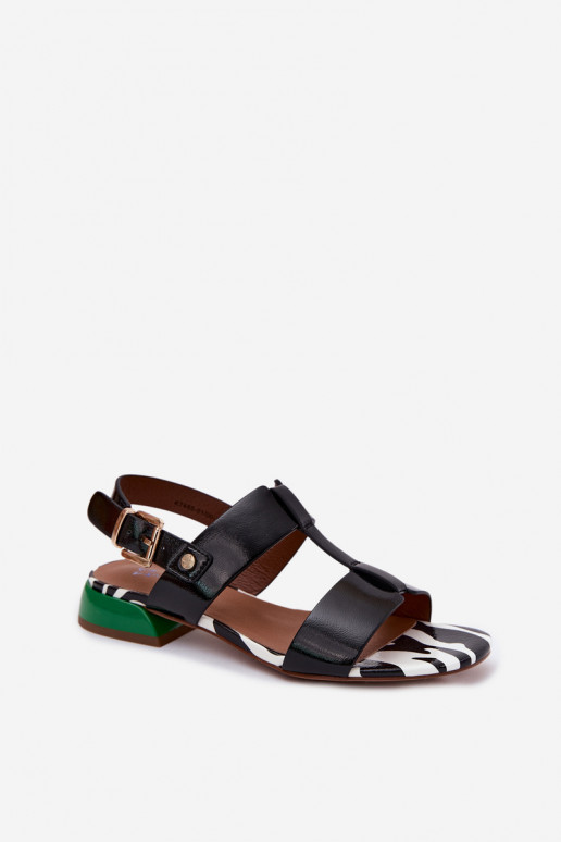 PealistesandaalidLaquej Skóry Sellel onciejka K7455-01 msuud