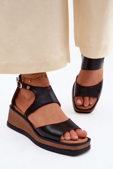 Pealhk Platvormiga sandaalid Sellel onciejka K7471-01 msuud