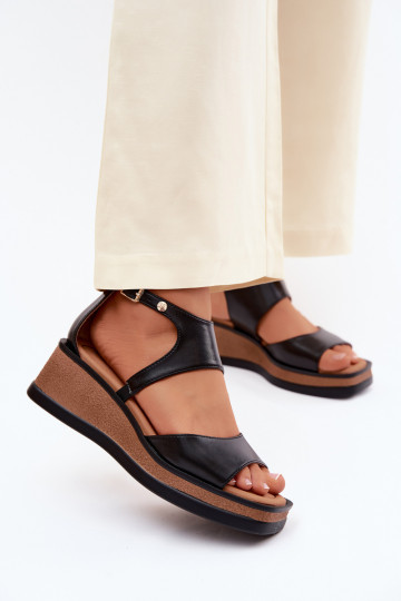 Pealhk Platvormiga sandaalid Sellel onciejka K7471-01 msuud 2