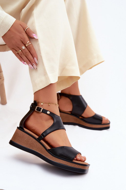 Pealhk Platvormiga sandaalid Sellel onciejka K7471-01 msuud