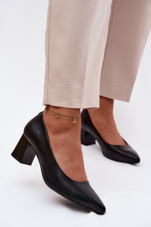 Kingad kõrge jämeda kontsaga Sergio Leone PB413 msuud