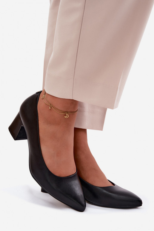 Kingad kõrge jämeda kontsaga Sergio Leone PB413 msuud