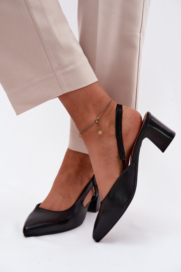 Pealistesandaalid kõrge jämeda kontsaga Sergio Leone SK472 msuud