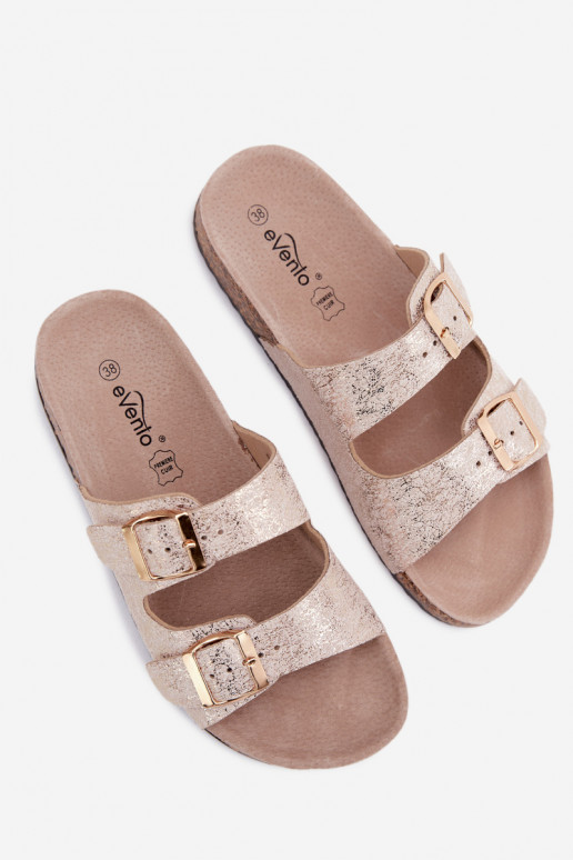 naiste plätud neetide ja pandlaga Kuldset värvi Dobby