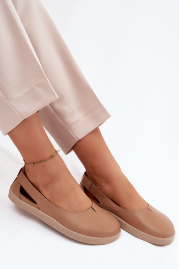 Barefoot ballerinad Zazoo 10217 kaputsiinivärvuses