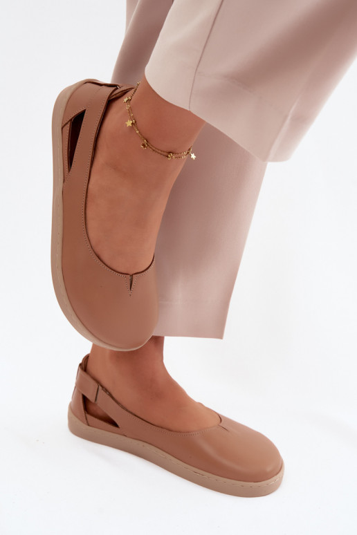 Barefoot ballerinad Zazoo 10217 kaputsiinivärvuses