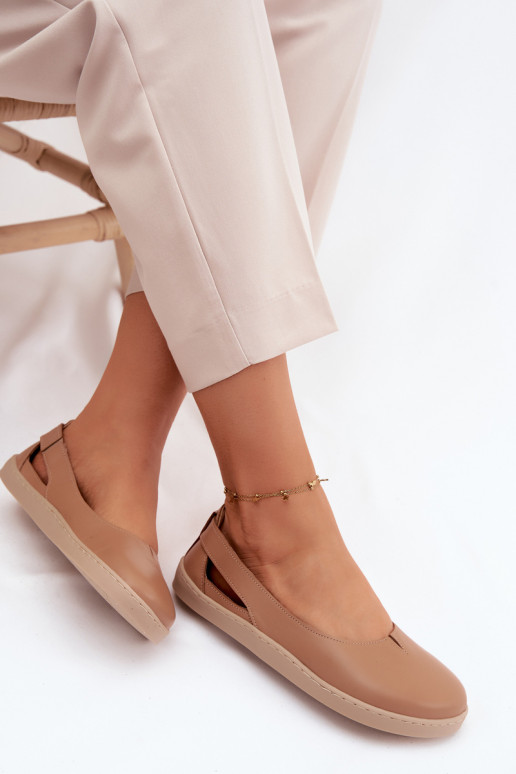Barefoot ballerinad Zazoo 10217 kaputsiinivärvuses