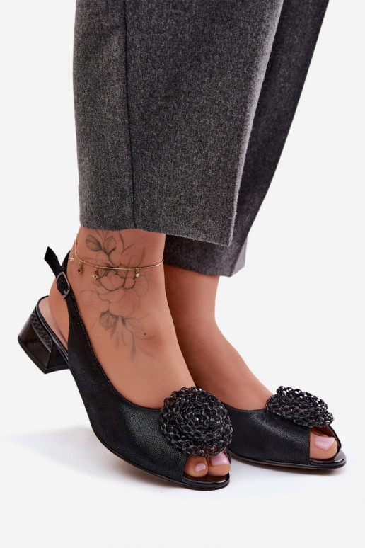 Pealistesandaalid Pealiste omad Klockis kaunistustega D&A CR61-3030 msuud