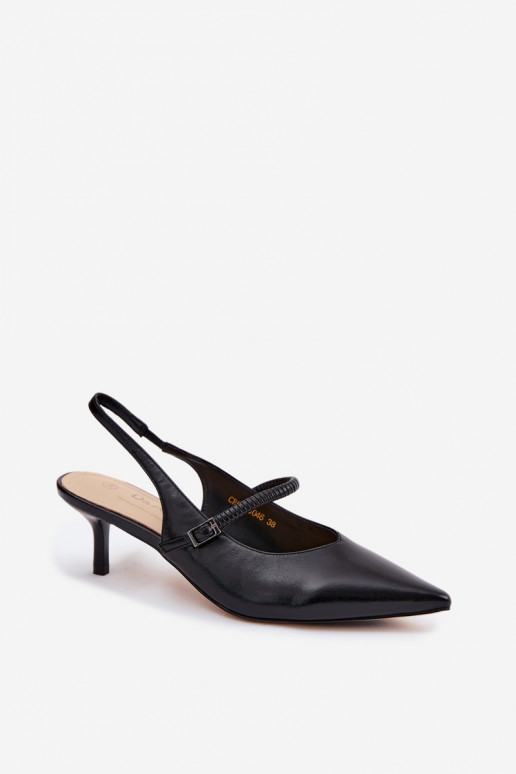 Pealhk Kingad Elegantsed kõrge kontsaga sandaalid rihmadega D&A CR61-3046 msuud