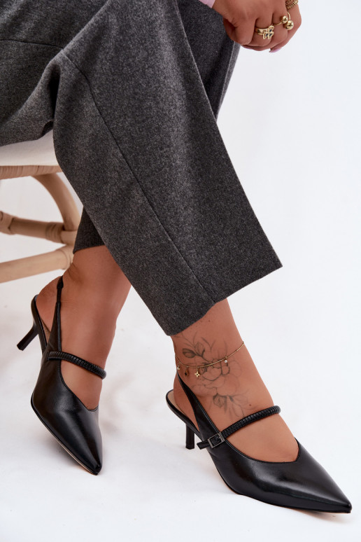 Pealhk Kingad Elegantsed kõrge kontsaga sandaalid rihmadega D&A CR61-3046 msuud