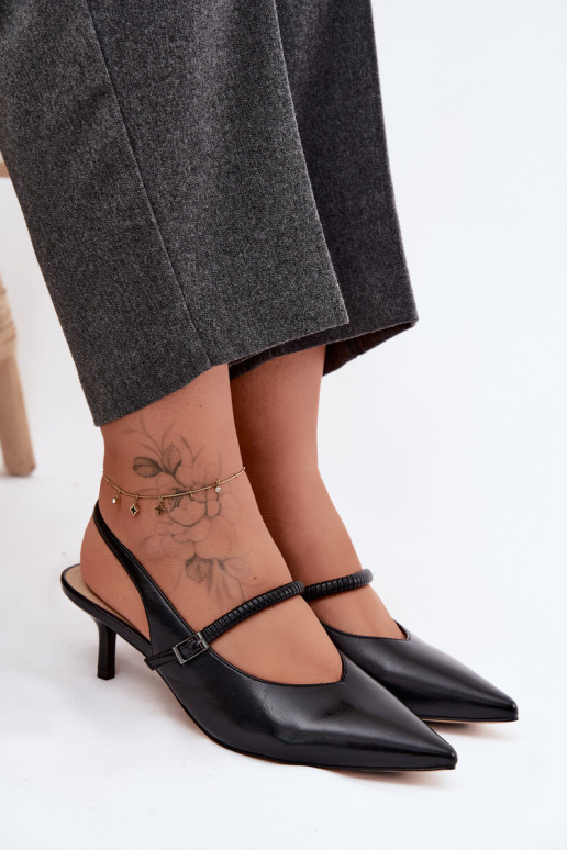 Pealhk Kingad Elegantsed kõrge kontsaga sandaalid rihmadega D&A CR61-3046 msuud